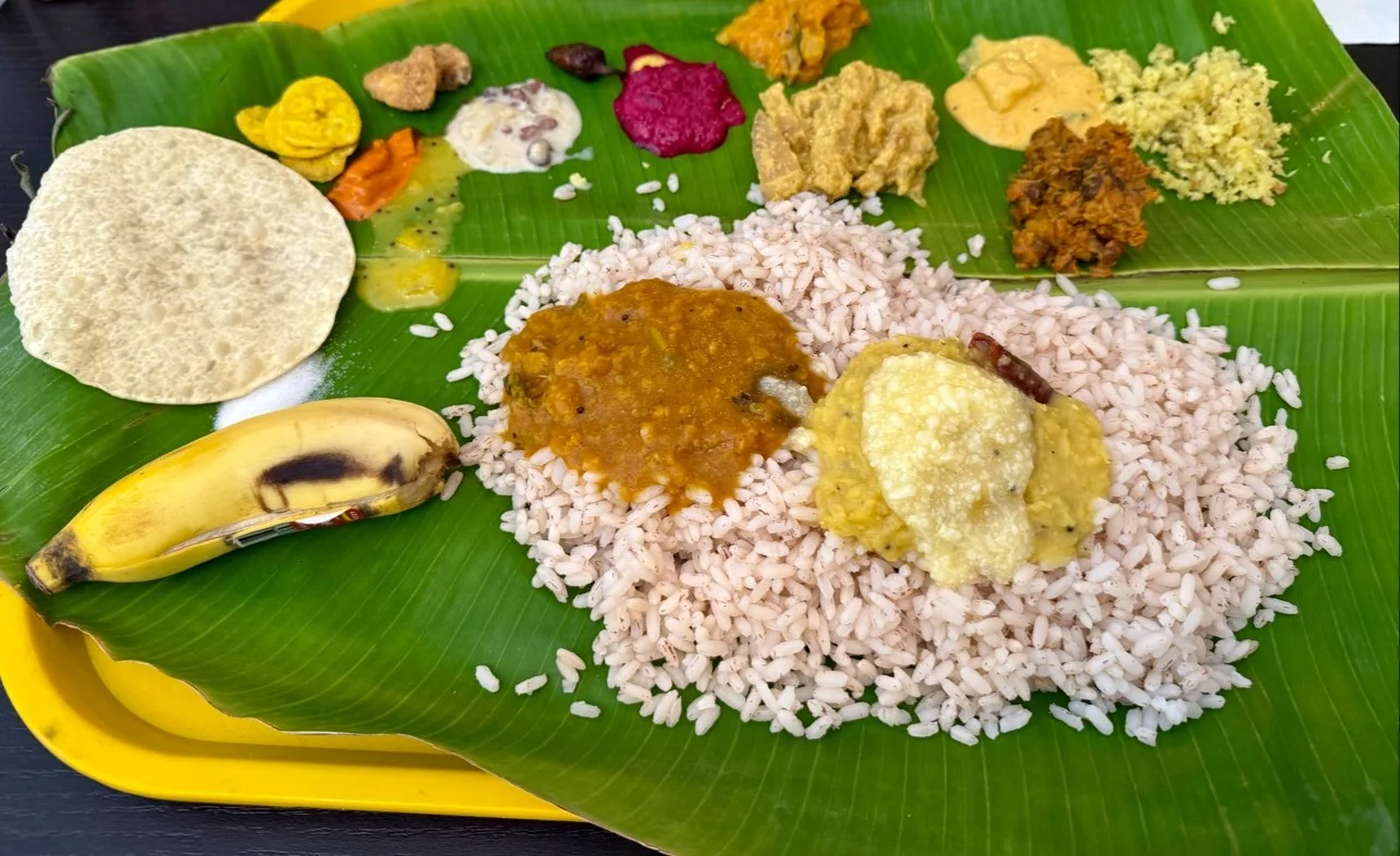 Vegetarian Thali - Royal Malabar London South Indian platter